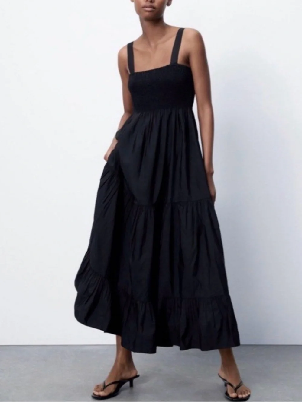 summer midi dresses sale Summer Cap Sleeve Midi Dress
